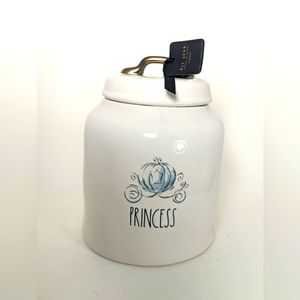 Rae Dunn “PRINCESS” Disney Cinderella Canister